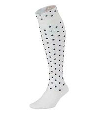 NIKE W Air Knee High-FFF Calcetines, Mujer, White/Midnight Navy/Coral Stardust, S