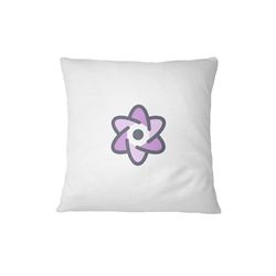 Bona Basics, Funda de cojín Decorativa, decoración del hogar, para sofá, cafetería, Tamaño: 60x60 cm, Color: Blanco
