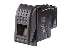 HELLA Interruptor - Acionamento por tecla basculante - Var. equipamento: I->0 - Número de conexões: 8 - 6FH 007 832-621