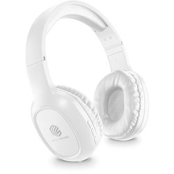 Music Sound | HEADBAND bluetooth Basic | Cuffie on ear bluetooth con archetto estendibile - PlayTime 8h - Colore Bianco