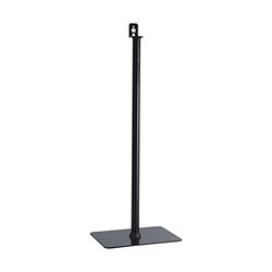 PureMounts PM-SOM-020 Suporte de altifalante (1/4" ou Play1), altura do suporte: 1012 mm, capacidade de carga: 2,0 kg máx. Tamanho do soquete: 400 x 300 mm, preto