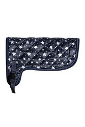 HKM Hobby Horsing Print Couverture Bleu Marine en Motif D´Étoiles Taille Unique