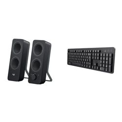 Logitech Z207 Système de & Trust ODY II Clavier sans Fil