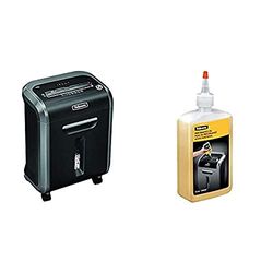 Fellowes Distruggi Documenti 79Ci, a Frammento, 16 Fogli + Olio Lubrificante per Distruggidocumenti, 355 ml