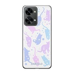 ERT GROUP mobiltelefonfodral för Oneplus NORD 2T 5G originalt och officiellt licensierat Babaco mönster Cats 016 optimalt anpassad till formen på mobiltelefonen, fodral tillverkad av TPU-plast