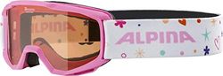 ALPINA Unisexe - Enfants Lunettes de ski, rose-rose, Taille unique
