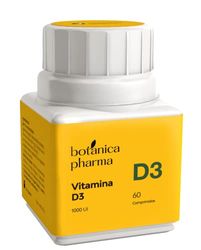 Botanicapharma Vitamina D3 1000 UI 60 Comprimidos.