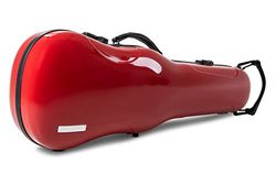 GEWA AIR 2.0 Viola Mould Case Red High Gloss with Additional Side Handle Made in Germany