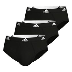 Adidas Sports Underwea Heren Multipack Brief (3PK) Boxershorts, zwart, L