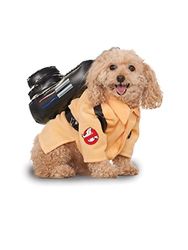 Costume pour Chien Ghostbusters - Taille S - Tour de Cou à Queue - 27,9 cm - Poitrine 43,2 cm