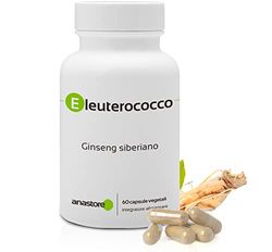 ÉLEUTHÉROCOQUE * 500 mg / 60 gélules * Titré à 0,8% en éleuthérosides * Energie, Équilibre émotionnel