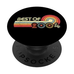 Lo mejor de 2004 Estilo vintage, retroceso nostálgico PopSockets PopGrip Adhesivo