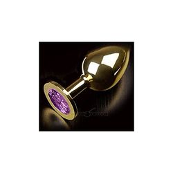 PLUG ANAL JEWELLERY LARGE ORO / MORADO