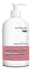 Cumlaude Lab Higiene Íntima diária, gel de limpeza com propriedades hidratantes e protetoras para a zona antima, com ácido hialurónico e ácido lático, pH ácido ácido - 500 ml