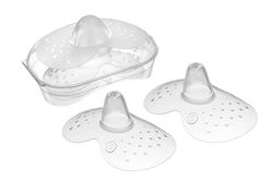 MAM Pregador de silicone SkinSoft, para irritação, fácil adaptável, grande aceitação e agradável para a pele do bebé, fácil de limpar e sistema de auto-esterilização, pack de 2 unidades, tamanho S