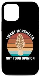 Carcasa para iPhone 14 Pro Retro Quiero Morchella No Tu Opinión Vintage Morchella