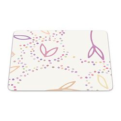 Questo Casa, Rectangle Digital Printed Mouse Pad, Non-Slip Base, for Office and Home, Size: 22 x 18 cm