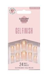 Elegant Touch Gel Finish - Golden Sparkle