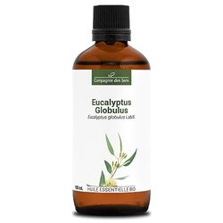 EUCALYPTUS GLOBULUS BIO - 100mL - Olio Essenziale di Qualità Premium - 100% Puro, Naturale, garantito ChromaCert® - Chemotipizzato & Integrale