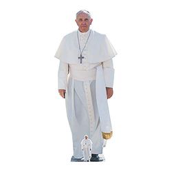 Star Cut Outs Papa Francis vida tamanho da caixa recorte out, multicolorido