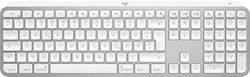 Logitech MX Keys S per Mac, tastiera wireless, fluida, digitazione precisa come quella di un computer portatile, Bluetooth USB C ricaricabile per MacBook Pro, Macbook Air, iMac, iPad - QWERTZ