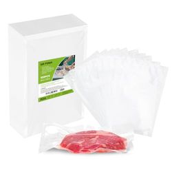 GRIFEMA GH80 Sacchetti Sottovuoto per Alimenti, 100 Buste 20x30 cm, Compatibili con Tutte le Macchine Sottovuoto, Senza BPA & Materiale Sicuro, Conservazione Lungo Termine