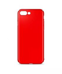 ERT GROUP Funda Premium Mate para iPhone 7 Plus/8 Plus, Color Rojo