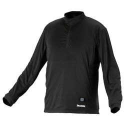Makita DCX201CS accu-thermoshirt Gr. S 12V max. / 14,4V / 18V (zonder accu, zonder oplader)