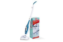 UMUZI CLEANING Scopa a vapore con serbatoio da 300 ml, lavapavimenti a vapore autonomia 20 min, pulitore a vapore tempo di riscaldamento 30 sec, cavo 5m, 1300 W