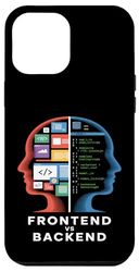 Frontend vs Backend Developer Case for iPhone 12 Pro Max