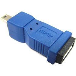 Cablematic Adapter USB 3.0 till USB 2.0 (mikro-USB till miniUSB B uttag AB man