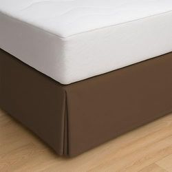 ECOMMERC3 | Canape-överdrag säng 105 storlek sängkjol 105 x 190/200 cm - överdrag canape färg brun halkfri passform och andningsbar 100% tillverkad i Spanien