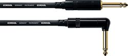 CORDIAL CABLES Câble guitare jack droit/coudé 6 m CÂBLES INSTRUMENT Essentials Jack droit/coudé