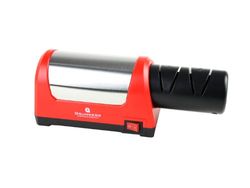 Grunwerg ES-103DD Electric Knife Sharpener, Ceramic, Silver