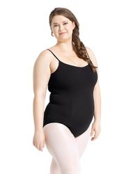 Capezio Dames Prinses Hemdje Turnpakje - Zwart - Medium, Zwart, M