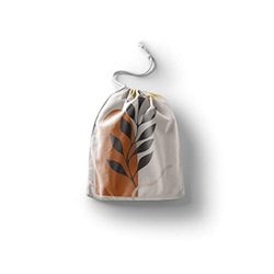 Bonamaison Impreso Algodón Bolsas con Cordón, Bolsa con Cordel para el Hogar y el Almacenamiento de Verduras, Bolso de Compras, Plegable, Ecologica, Reutilizables, Tamaño: 30x40 Cm