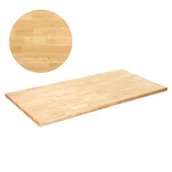VEVOR Wood Table Top, 29.5" x 23.6" x 1.5", 330lb Load Capacity, Universal Solid One-Piece Maple Wood Desktop for Height Adjustable Electric Standing Desk Frame, Rectangular Countertop for Home Office