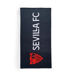 Sevilla FC | Svart Handduk Sköld
