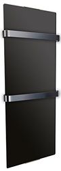 Chemin 'Arte 141 toalha decorativa seca para vidro, 1200 W, preto, 120 x 6 x 46 cm