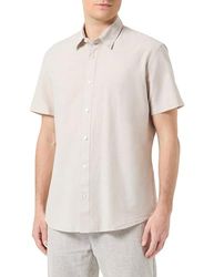 Slhreg-New Linen Shirt Ss Noos, Pure kasjmier, M