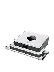 iRobot Braava 390t Dweilrobot - 2 in 1: Droog en vochtig reinigen - Geschikt voor meerdere kamers en grote ruimten - Werkt met pads voor eenmalig gebruik en wasbare pads - Stil