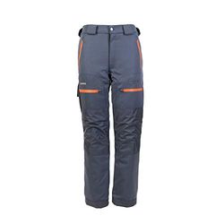 Planam Timberguard 5720048 - Pantalones de protección anticortes (Talla M), Color Gris