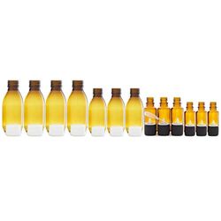 4 flaconcini da 125 ml, 3 flaconcini da 60 ml, 3 flaconcini da 20 ml e 3 flaconi da 10