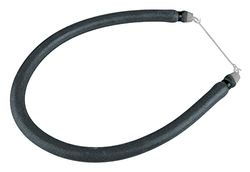 Seac Tripower élastique Circulaire pour la pêche sous-Marine avec Ogive en dyneema Fabriqué en Italie Unisex-Adult, Noir, Ø14,5mm X 73cm