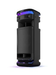 Sony ULT TOWER 10, Altavoz bluetooth para fiestas con ULT POWER SOUND y Deep Bass, altavoces X-Balanced, iluminación LED 360, funciones para fiestas, micrófono inalámbrico, portátil, ruedas giratorias