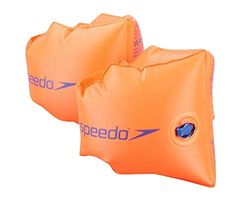 Speedo Inflatable Manguitos Junior Unisex, Anaranjado, 0-2 Años