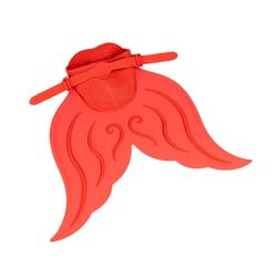 Aqua Tail Magic Mermaid T.32-39 zwemvliezen, jongeren, uniseks, rood (rood)