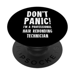 Tecnico di rebonding dei capelli PopSockets PopGrip Adesivo