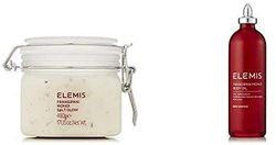 Elemis Frangipani Monoi Salt Glow Body Scrub and Body Oil (490 g and 100 ml)