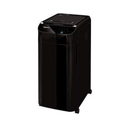 Fellowes Automax™ 350C - Destructora trituradora de Papel automática, Corte en partículas de 4x38 mm (DIN P-4), destruye hasta 350 Hojas, hasta 5 usuarios en la Oficina, Papelera de 68L, destruye CD